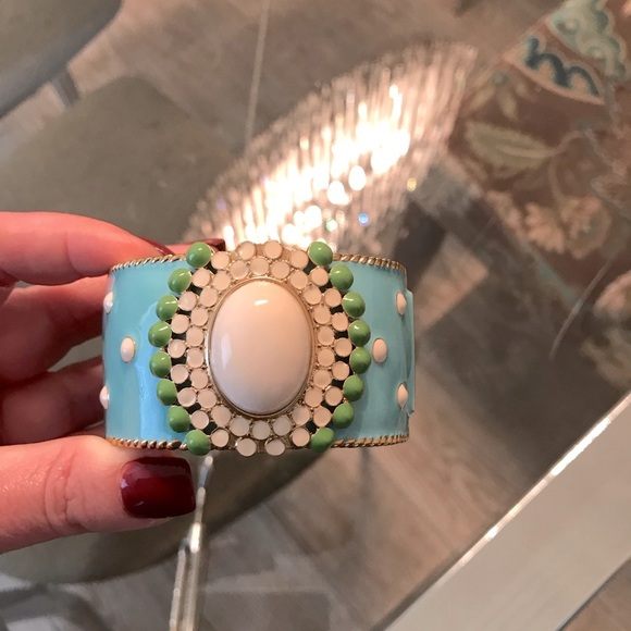 Stella & Dot Cuff Bracelet EUC - Picture 1 of 6